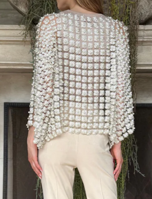 Holiday Pearl Show Stopper Blouse