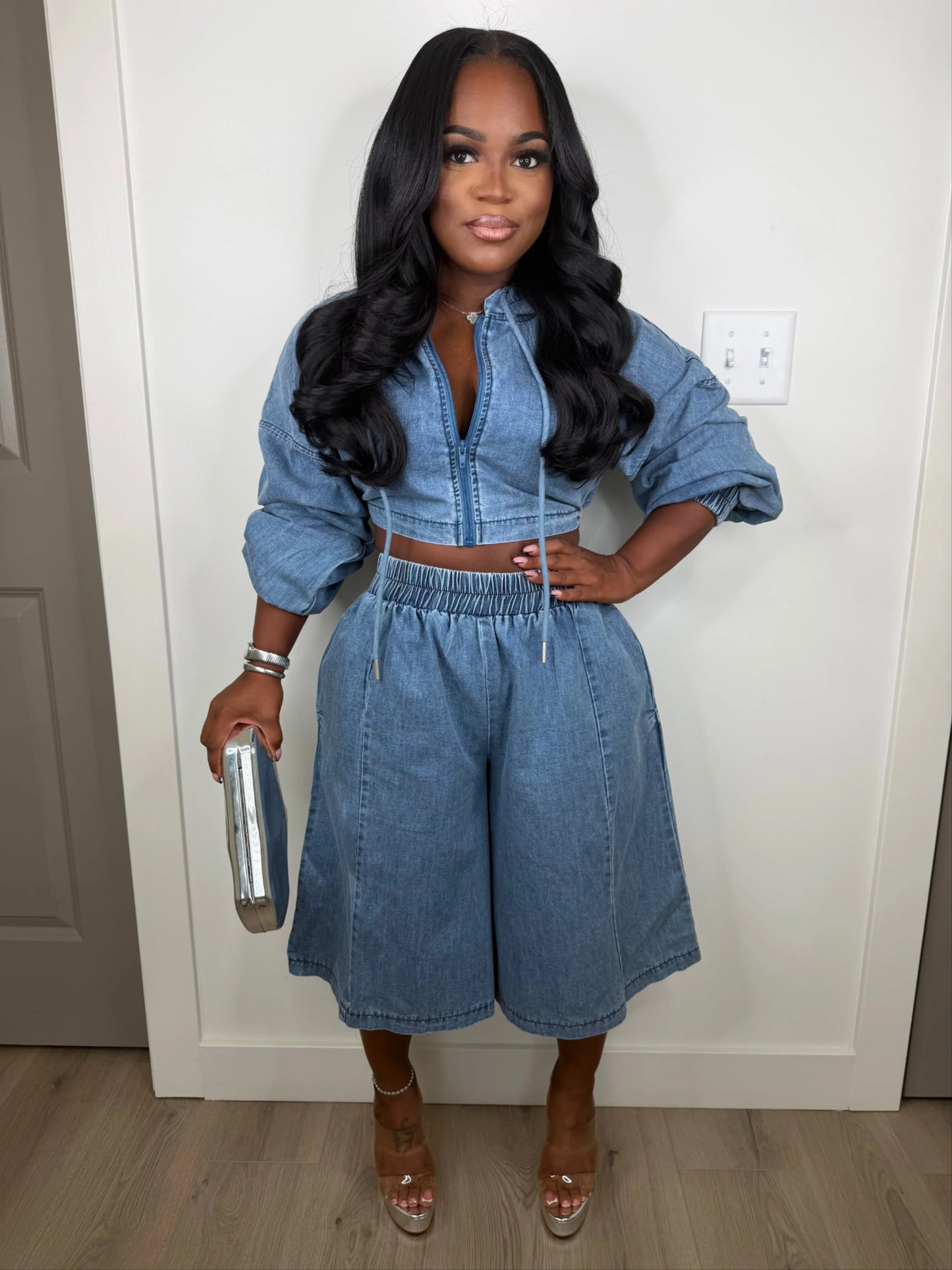 Denim Sports Set
