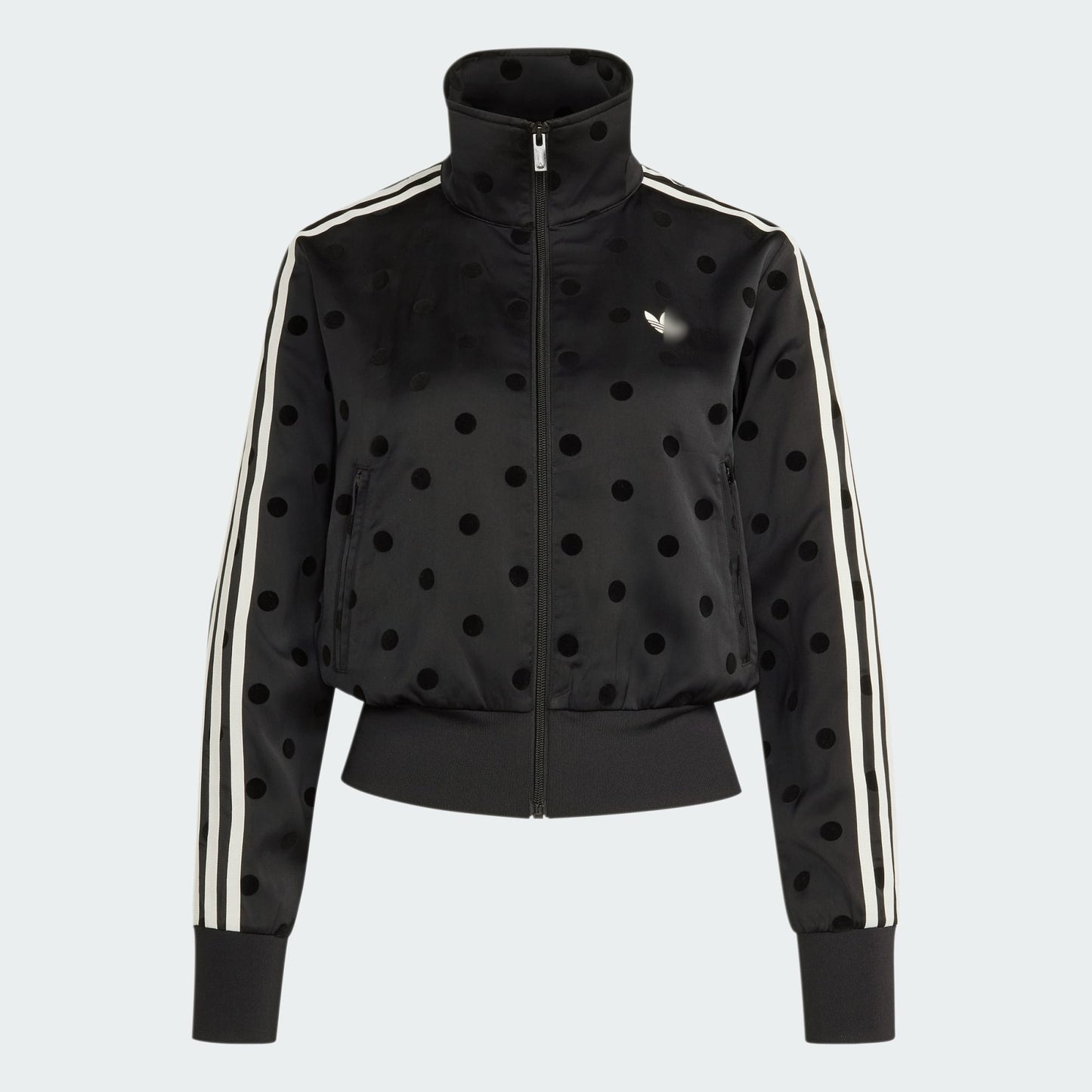 Satin Polka Dots TT Track Top