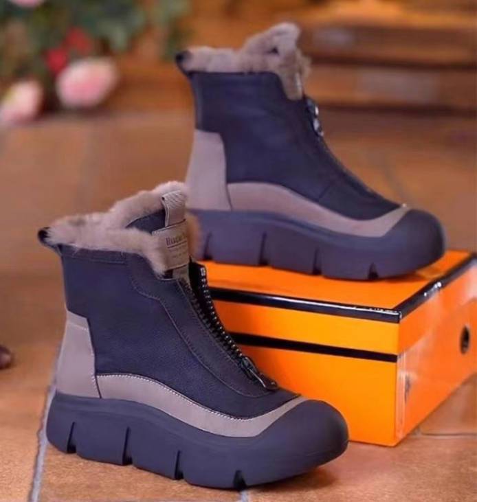 Comfortable Zipper Snow Boots