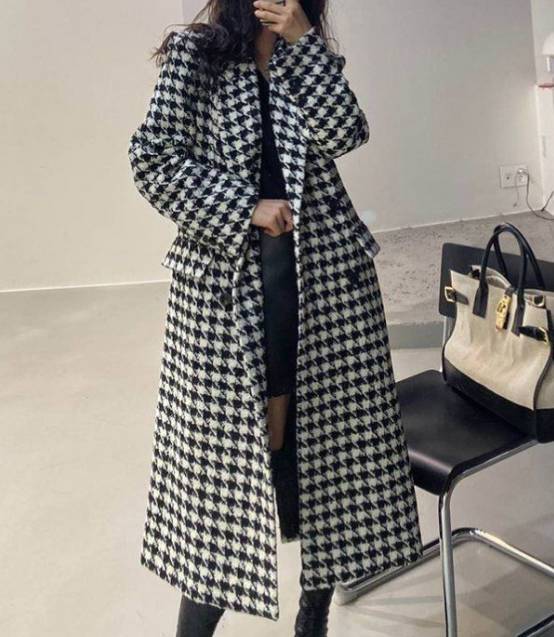 Mid-length Premium Wool Coat