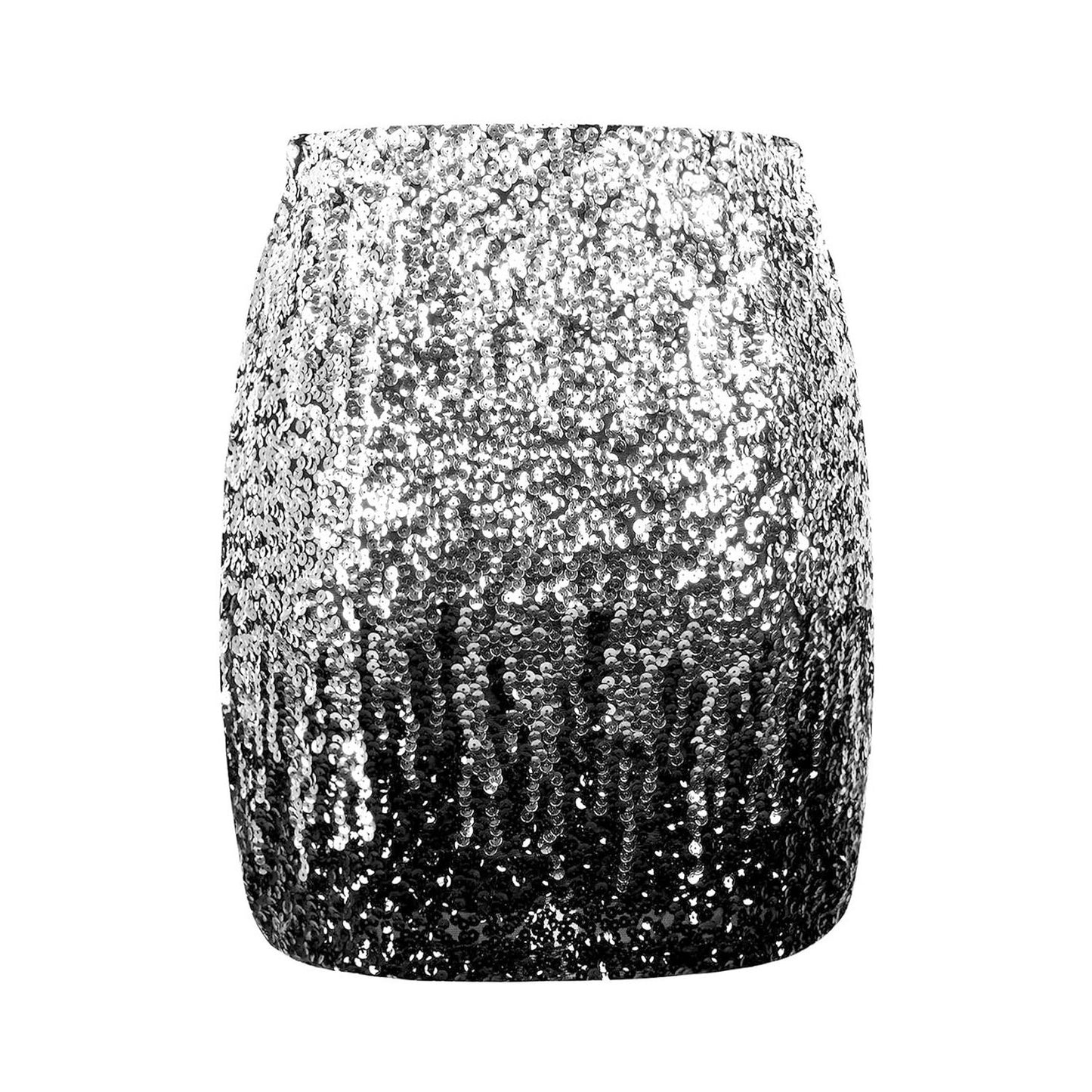 Party Glam Sequin Bodycon Skirt