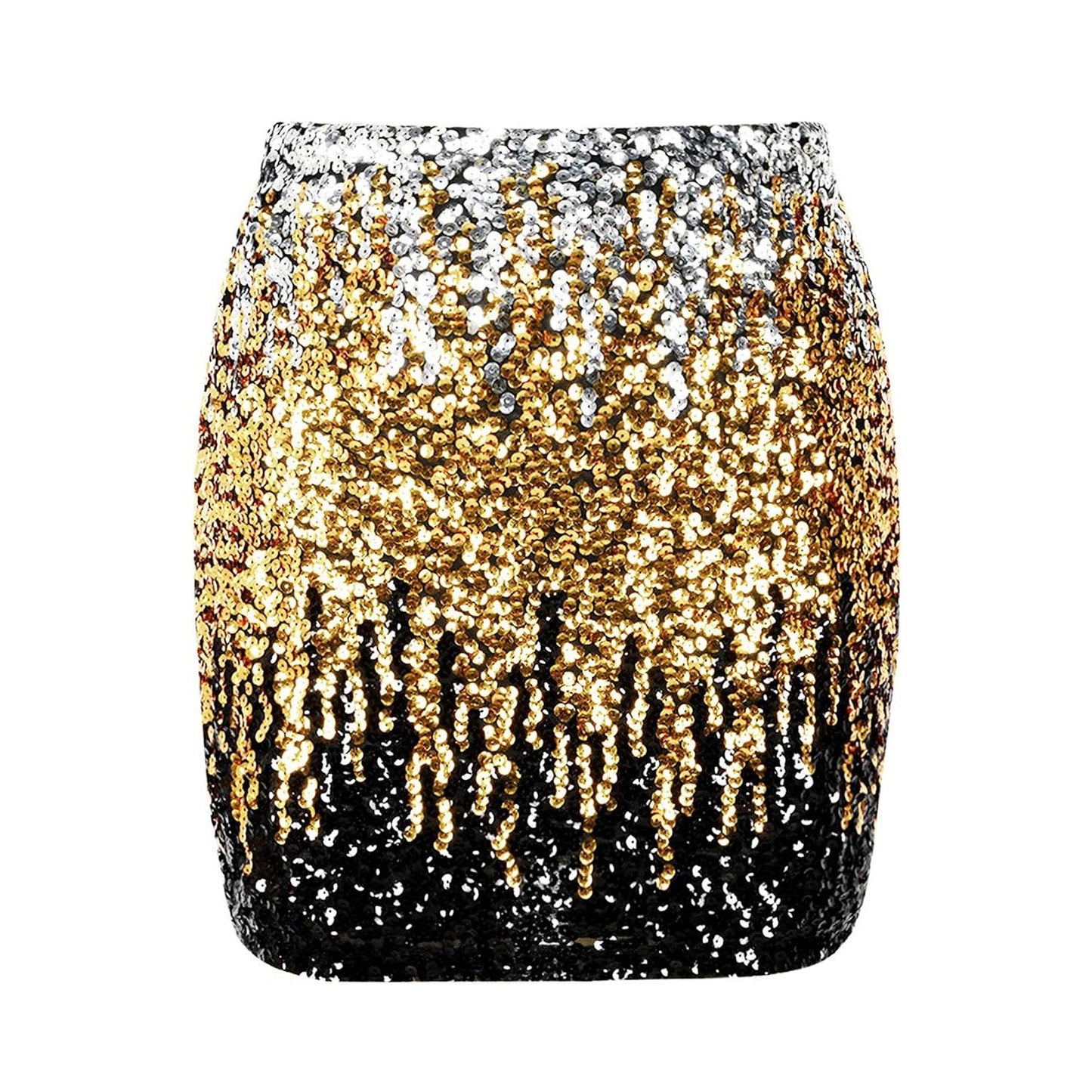 Party Glam Sequin Bodycon Skirt