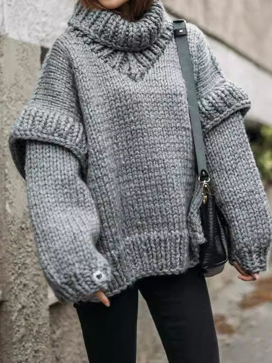 Knitwear Pullover Turtleneck Sweater （✔️Free Shipping）