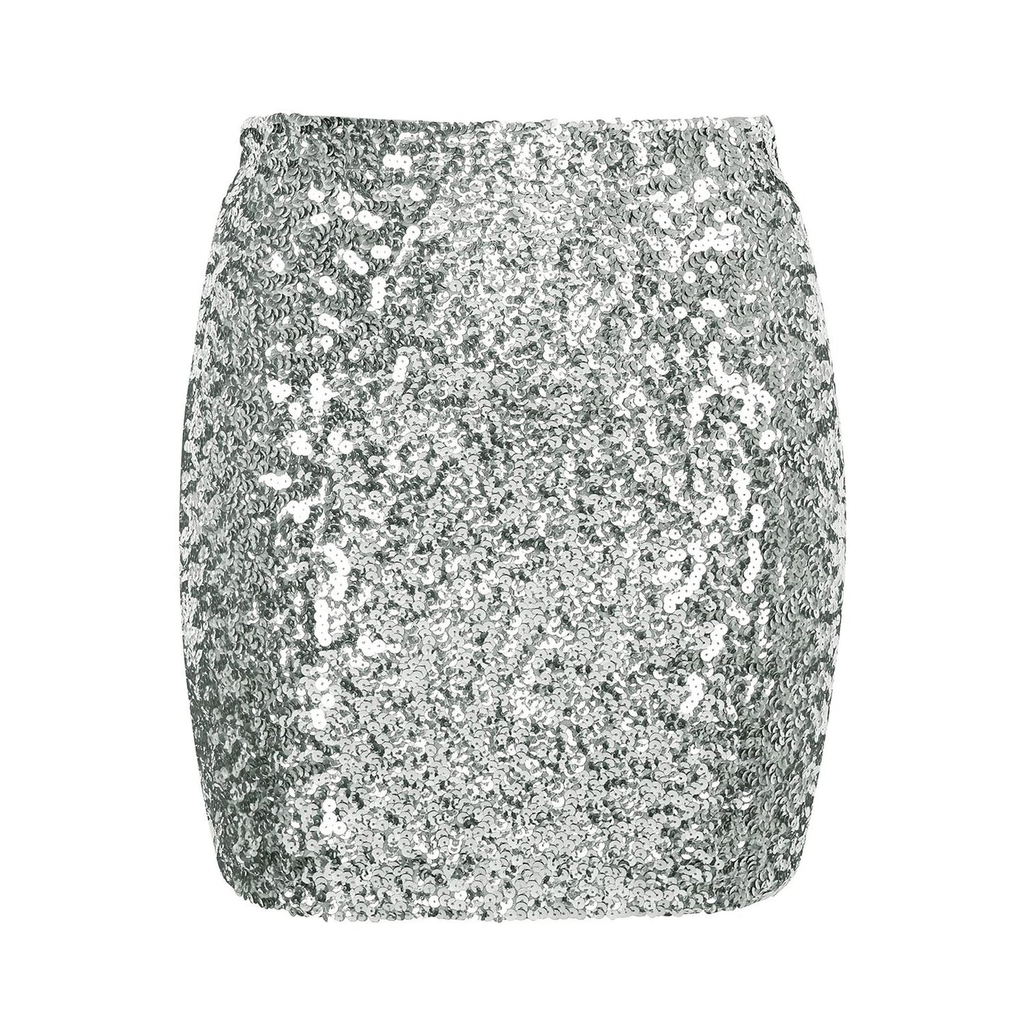 Party Glam Sequin Bodycon Skirt